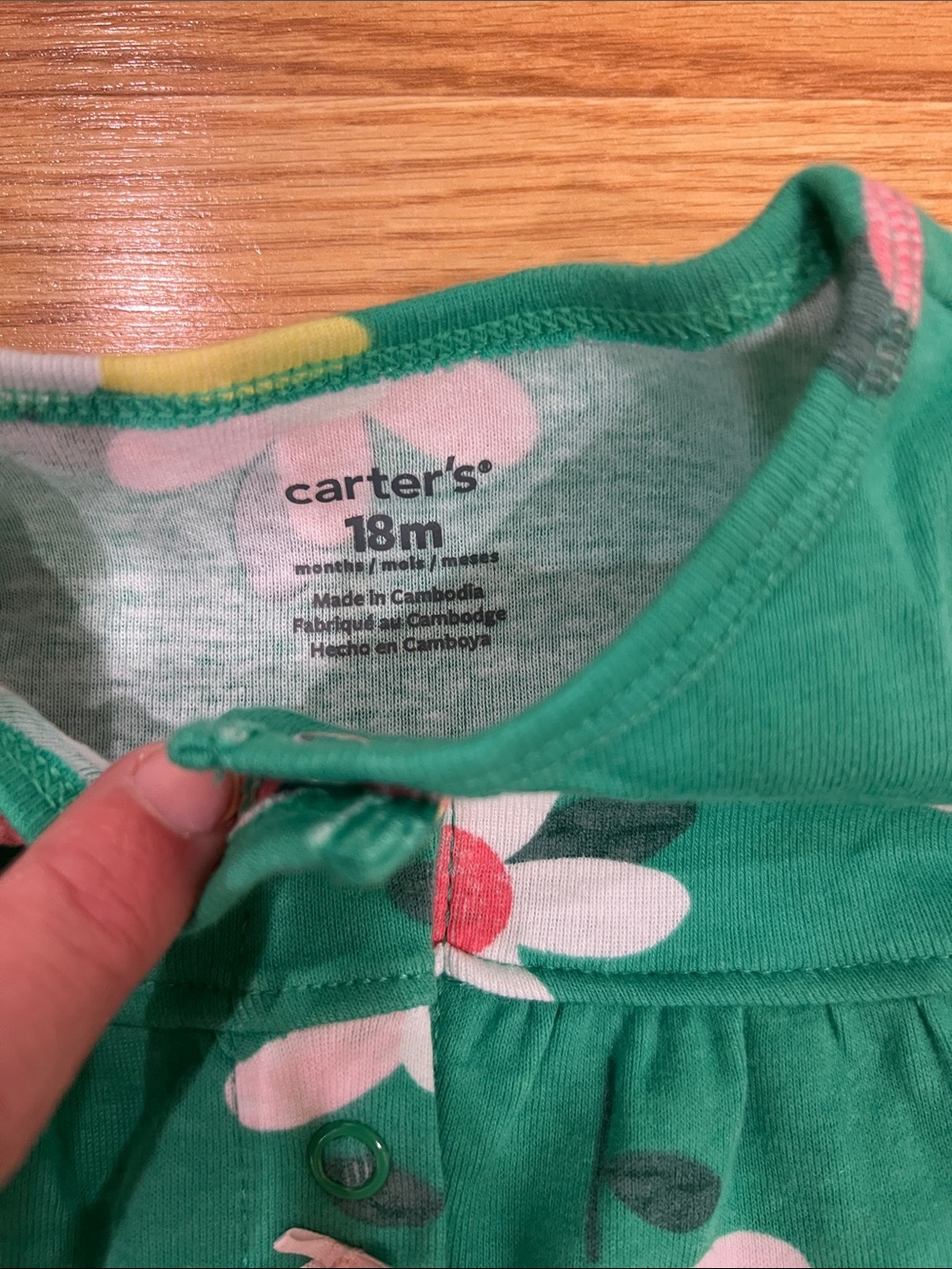 2 Carter’s Rompers - Picture 2 of 5